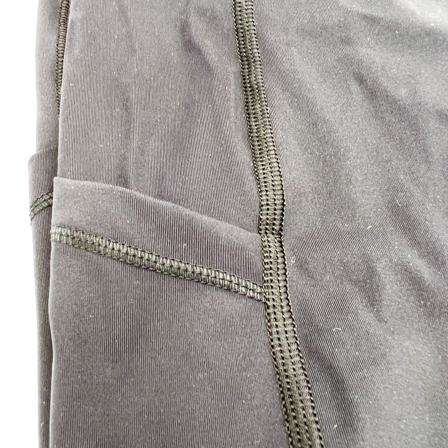 Valkyrie Leggings Womens Size 10 Black inseam 25 in Side Pockets
