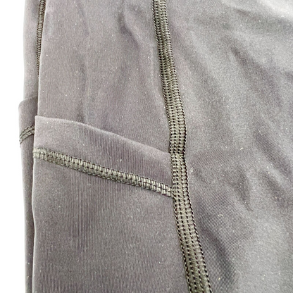 Valkyrie Leggings Womens Size 10 Black inseam 25 in Side Pockets